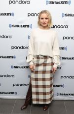 KRISTEN BELL at SiriusXM Studios in New York 11/13/2019