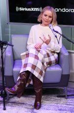 KRISTEN BELL at SiriusXM Studios in New York 11/13/2019