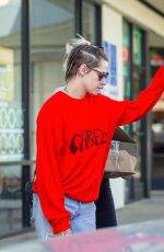 KRISTEN STEWART and DYLAN MEYER at a Wive Shop in Los Feliz 11/26/2019