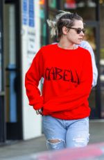 KRISTEN STEWART and DYLAN MEYER at a Wive Shop in Los Feliz 11/26/2019