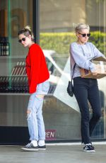 KRISTEN STEWART and DYLAN MEYER at a Wive Shop in Los Feliz 11/26/2019