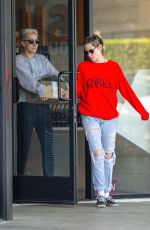 KRISTEN STEWART and DYLAN MEYER at a Wive Shop in Los Feliz 11/26/2019
