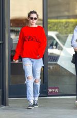 KRISTEN STEWART and DYLAN MEYER at a Wive Shop in Los Feliz 11/26/2019