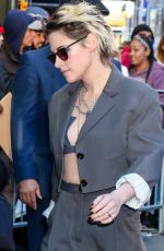 KRISTEN STEWART Arrives at GMA Studio in New York 11/06/2019