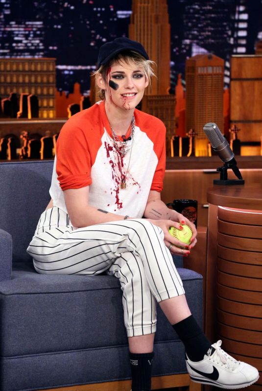 KRISTEN STEWART at Tonight Show Starring Jimmy Fallon 10/31/2019