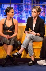 KRISTEN STEWART, NAOMI SCOTT and ELLA BALINSKA at Jonathan Ross Show 11/213/2019