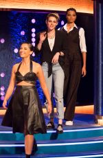 KRISTEN STEWART, NAOMI SCOTT and ELLA BALINSKA at Jonathan Ross Show 11/213/2019