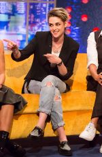 KRISTEN STEWART, NAOMI SCOTT and ELLA BALINSKA at Jonathan Ross Show 11/213/2019