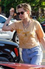 KRISTEN STEWART Out and About in Los Feliz 11/25/2019