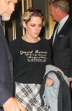 KRISTEN STEWART Out and About in New York 11/05/2019