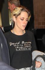 KRISTEN STEWART Out and About in New York 11/05/2019