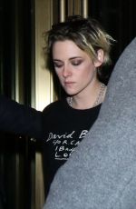 KRISTEN STEWART Out and About in New York 11/05/2019