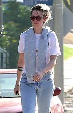 KRISTEN STEWART Takes Out Trash in Los Angeles 11/13/2019