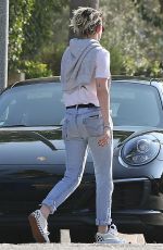 KRISTEN STEWART Takes Out Trash in Los Angeles 11/13/2019