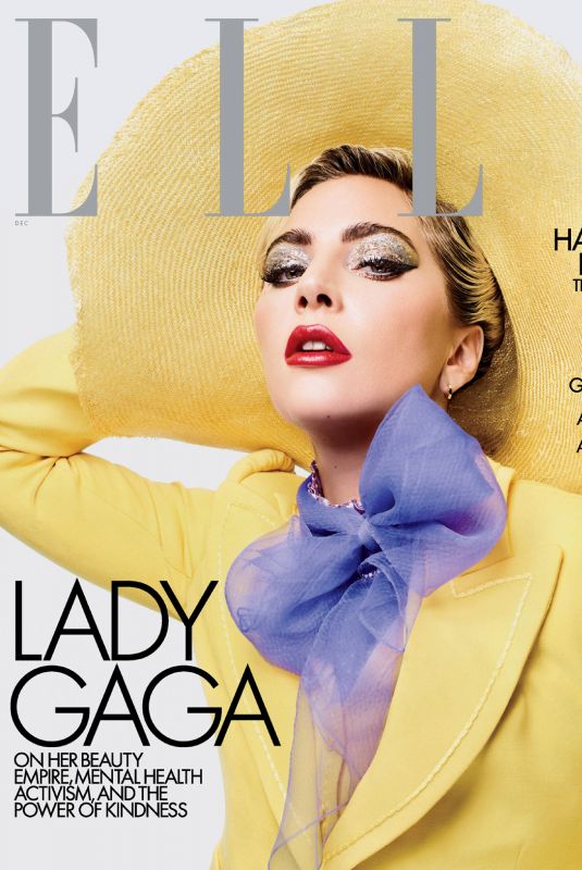 LADY GAGA in Elle Magazine, December 2019