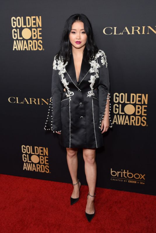 LANA CONDOR at HFPA & THR Golden Globe Ambassador Party in West Hollywood 11/14/2019