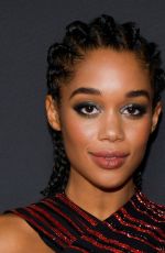 LAURA HARRIER at HFPA & THR Golden Globe Ambassador Party in West Hollywood 11/14/2019