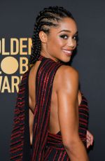 LAURA HARRIER at HFPA & THR Golden Globe Ambassador Party in West Hollywood 11/14/2019