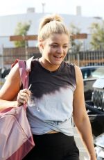 LAUREN ALAINA Arrives at DWTS Studio in Los Angeles 11/21/2019