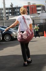 LAUREN ALAINA Arrives at DWTS Studio in Los Angeles 11/21/2019