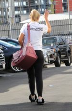 LAUREN ALAINA Arrives at DWTS Studio in Los Angeles 11/21/2019