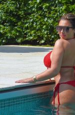 LAUREN GOODGER in Bikini at a Pool in Marbella 11/05/2019
