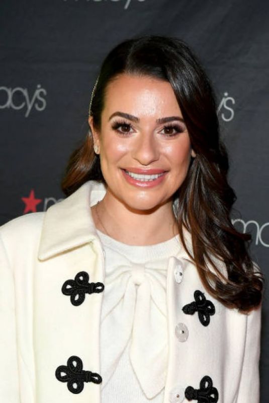 LEA MICHELE at 2019 Macy