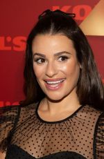 LEA MICHELE at Kohl’s New Gifts at Every Turn Holiday Pop-up Opening in New York 11/06/2019