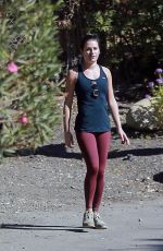 LEA MICHELE Out Hiking in Los Angeles 11/18/2019