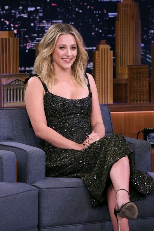 LILI REINHART at Tonight Show Starring Jimmy Fallon 11/14/2019