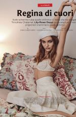 LILY-ROSE DEPP in Vanity Fair Magazine, Italy November 2019