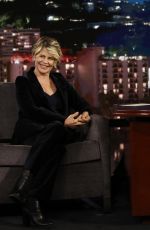 LINDA HAMILTON at Jimmy Kimmel Live 10/29/2019