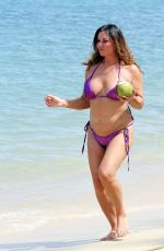 LISA APPLETON in Bikini at a Beach in Thailand 11/24/2019