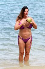 LISA APPLETON in Bikini at a Beach in Thailand 11/24/2019