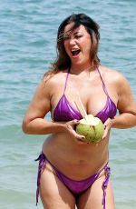 LISA APPLETON in Bikini at a Beach in Thailand 11/24/2019