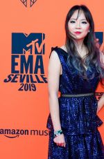 LISA RANRAN HU at MTV Europe Music Awards in Seville 11/03/2019