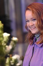LIV HEWSON at Let It Snow Photocall in Beverly Hills 11/01/2019