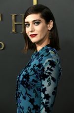 LIZZY CAPLAN at Truth Be Told Premiere in Beverly Hills 11/11/2019
