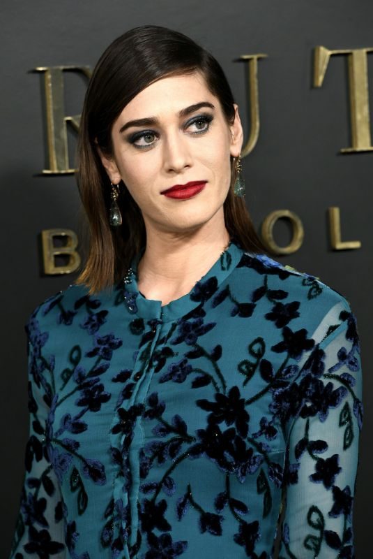 LIZZY CAPLAN at Truth Be Told Premiere in Beverly Hills 11/11/2019