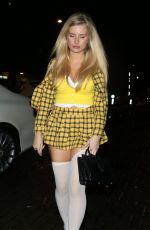 LOTTIE MOSS Arrives at Laylow Club Halloween Party in London 10/31/2019