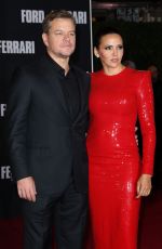 LUCIANA BARROSO at Ford v Ferrari Premiere in Hollywood 11/04/2019