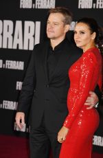 LUCIANA BARROSO at Ford v Ferrari Premiere in Hollywood 11/04/2019