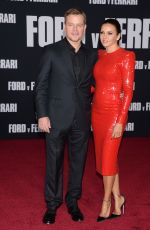 LUCIANA BARROSO at Ford v Ferrari Premiere in Hollywood 11/04/2019