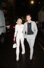 LUCIE DONLAN and Joe Garratt Arrives at Beauty Awards 2019 with Asos City Central in London 11/25/2019