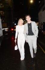 LUCIE DONLAN and Joe Garratt Arrives at Beauty Awards 2019 with Asos City Central in London 11/25/2019