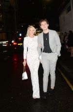 LUCIE DONLAN and Joe Garratt Arrives at Beauty Awards 2019 with Asos City Central in London 11/25/2019