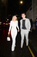 LUCIE DONLAN and Joe Garratt Arrives at Beauty Awards 2019 with Asos City Central in London 11/25/2019