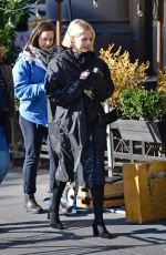 LUCY BOYNTON on the Set of The Politician in New York 11/21/201