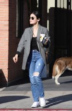LUCY HALE Leaves Alfred