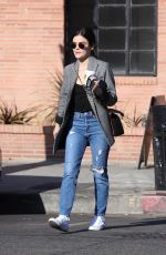 LUCY HALE Leaves Alfred